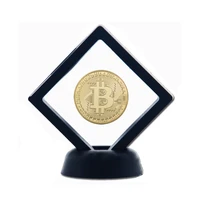 united states bitcoin gold coin art collection gift commemorative us coinmetal antique imitation w plastic frame