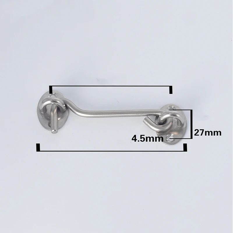 1 шт. безуглеродистая нержавеющая сталь дверь и полукруглый оконный замок