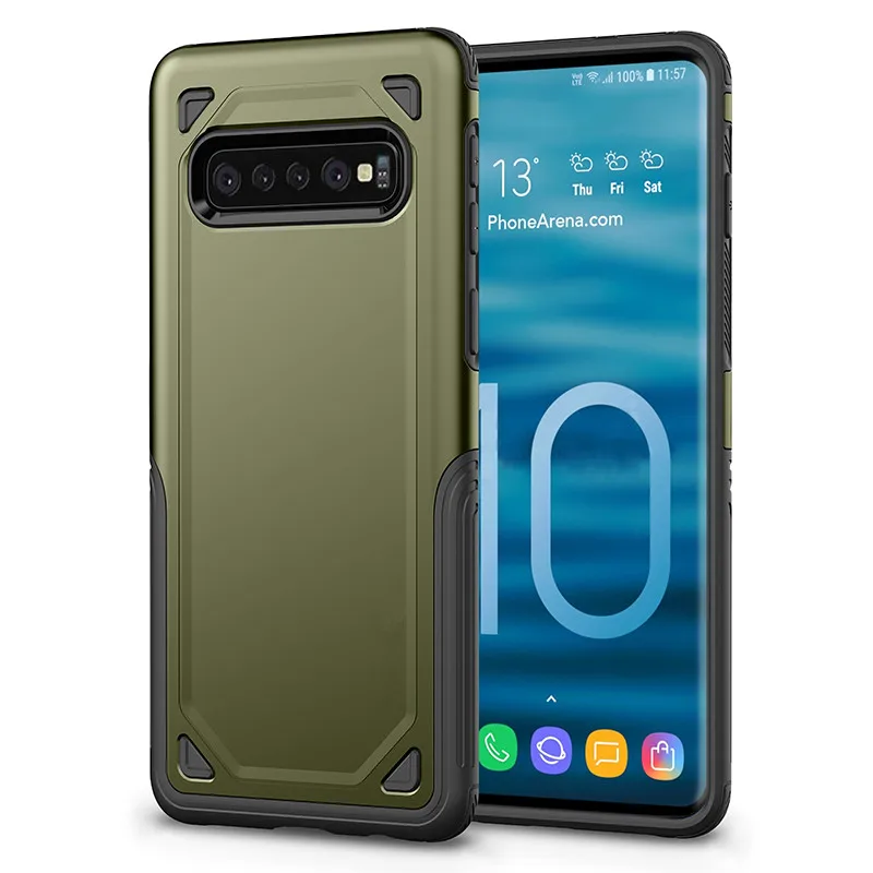 

Luxury Tough Shockproof Rugged Armor Phone Case For Samsung Galaxy S9 S8 S10 Plus Hybrid Protective Cover For Samsung S9Plus 10e