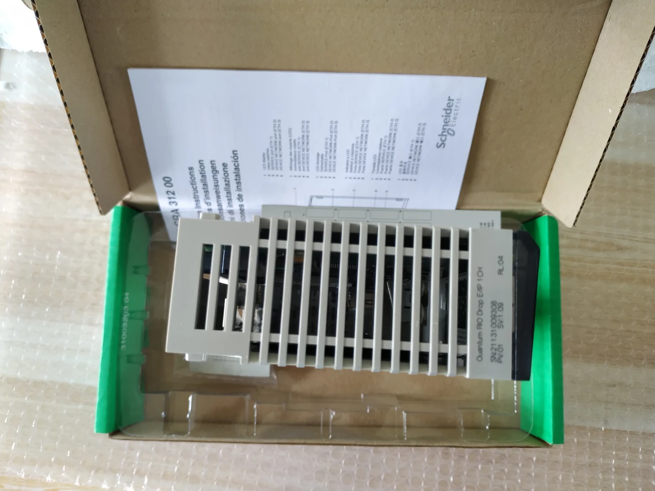 140NOE77100 Ethernet сетевой TCP/IP модуль-класс B20