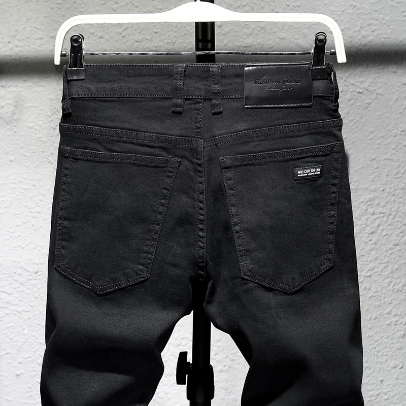 

Men's Clothing 2019 New Men 's Jeans Fashion Retro Slim Small Straight Jeans For Men Casual Men Trousers