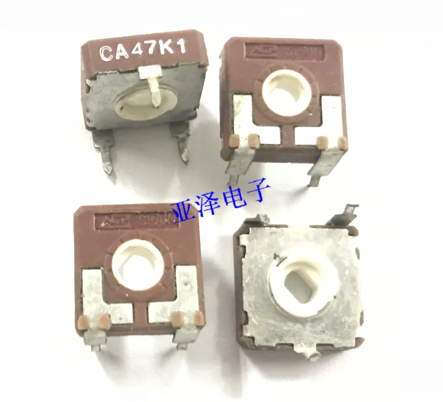 15 шт PT15-47K квадратный регулируемый потенциометр эллиптическая дыра
