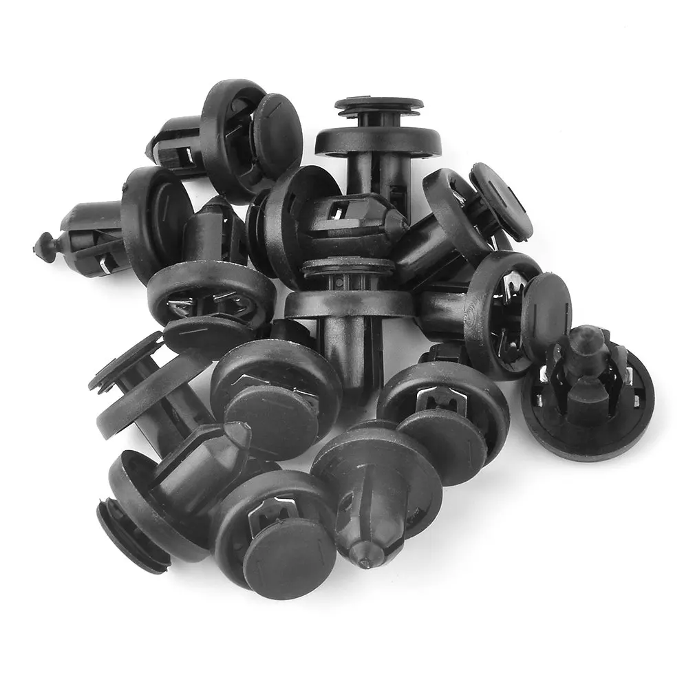 20шт 11313 10 мм пластиковая Автомобильная накладка панель для карт фиксированный