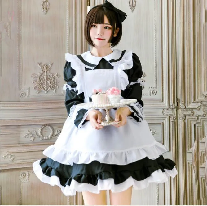 Женский костюм на Хэллоуин Алиса в Wonderland мадчэнь клид кельнерин карнавальный