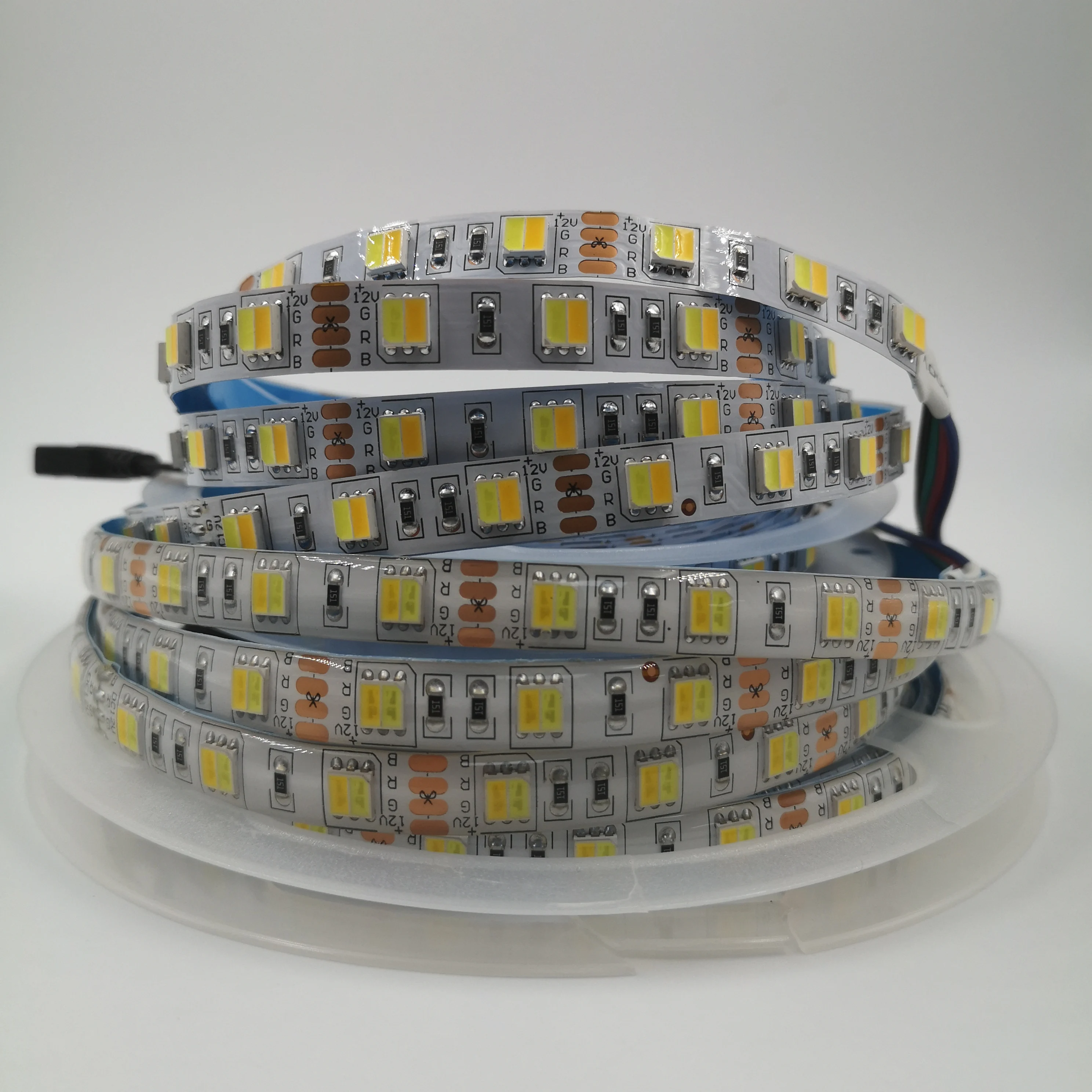 Led Strip Light CCT 5025 Dual White Warm White & White 2 in 1 Chip 60/120leds DC12V/24V Led Tape Color Tem Ajustable LED Strip