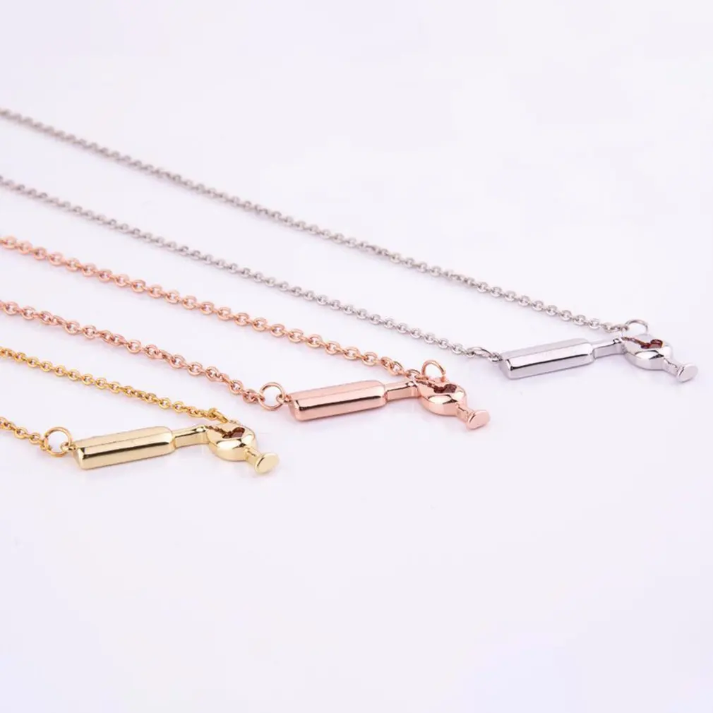 Новинка 2020 серебряное ожерелье из розового золота для женщин витая Цепочка в