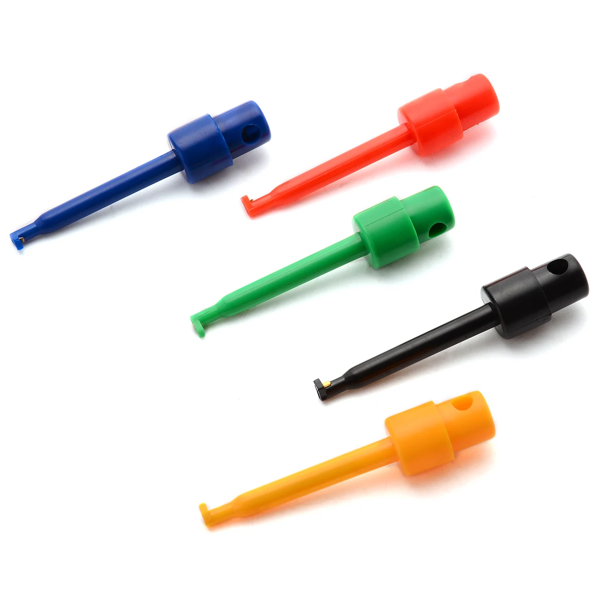 Комплект свинцовых проводов для мини мультиметра 10 шт. зажимы с крючком