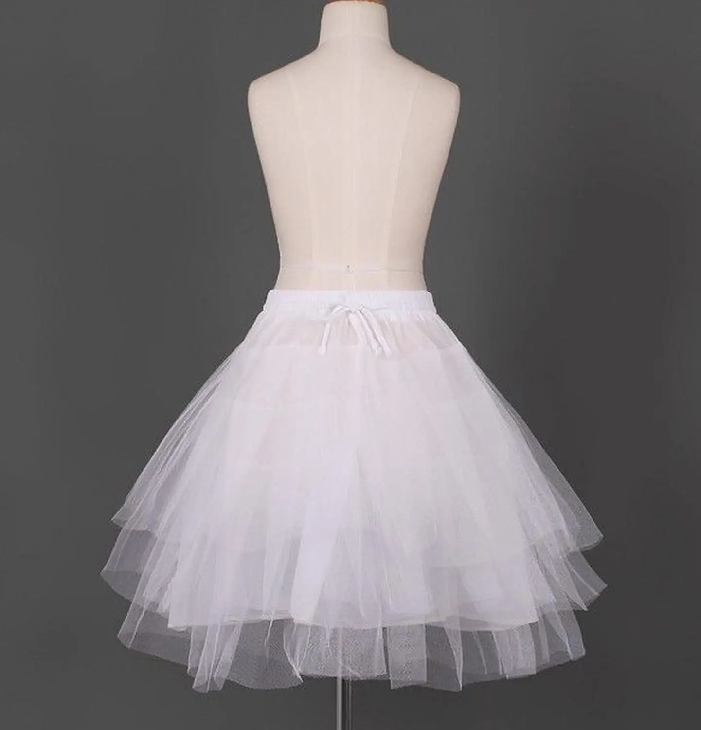 Бальное платье Детская короткая юбка с цветочным узором для девочек свадебные