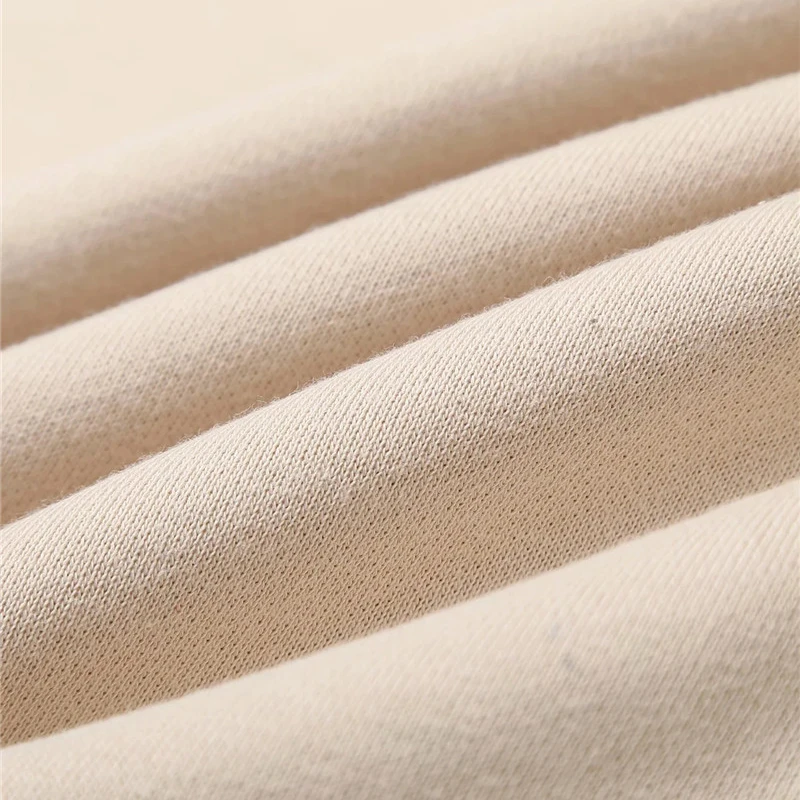 Свитшот женский из хлопка с длинным рукавом и круглым вырезом | Женская одежда