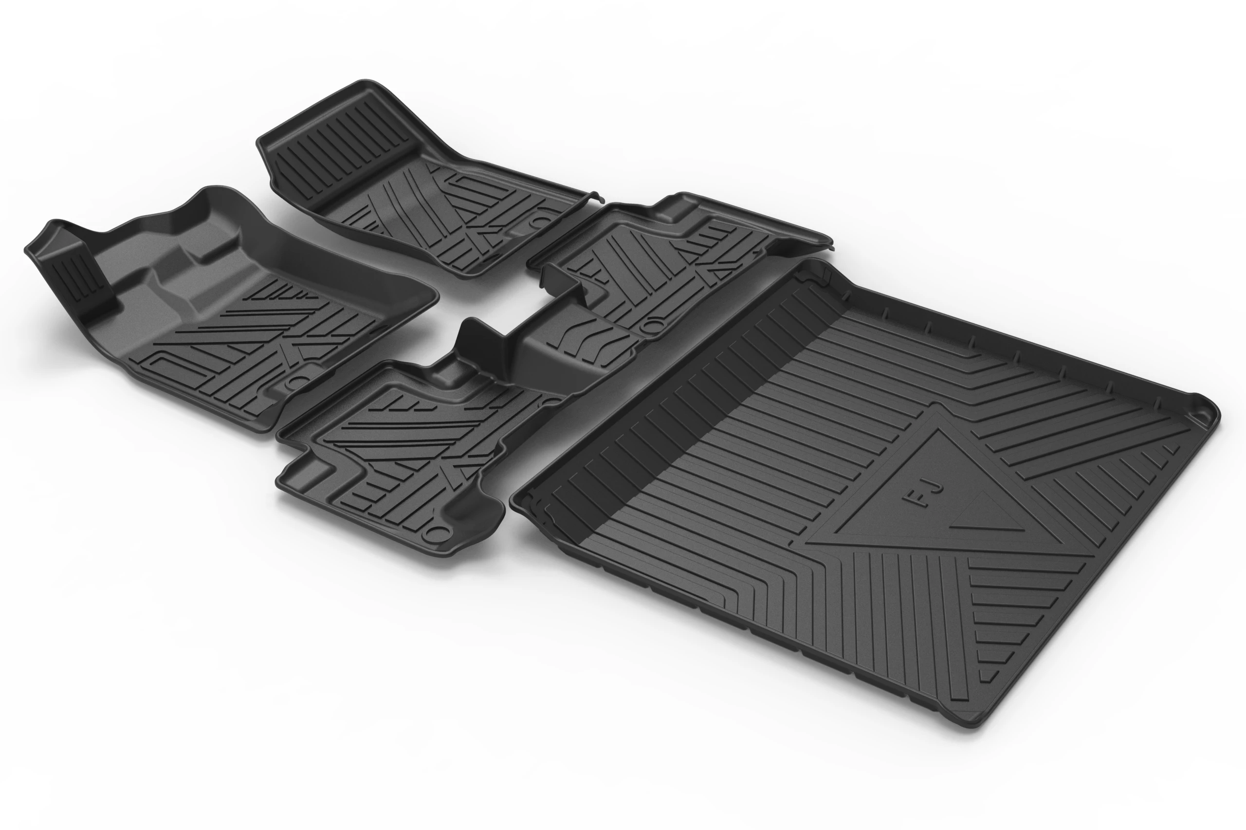 

TPE car floor mats for FJ cruiser2010 Left rudder Mats Car Carpet Waterproof Anti-dirty Anti-slip Seat Floor Mats For Most Cars