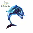 EARLFAMILY 13 см, виниловые водонепроницаемые 3D-Наклейки для автомобиля, мотоцикла, украшения окна