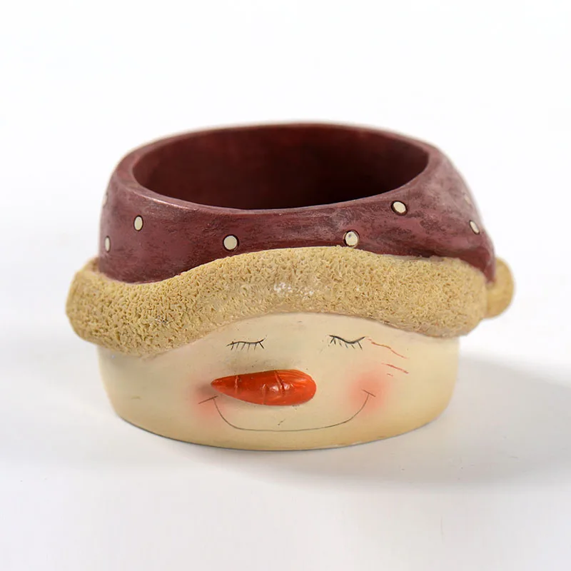 

Cute Girl Cement Candle Jar Mold DIY Silicone Concrete Planter Making Mould