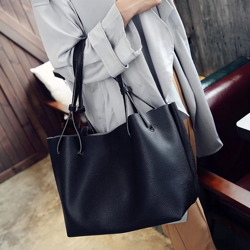 

Women bag Fashion Casual Contain two packages Luxury handbag Designer Shoulder bags new bags for women Composite bag bolsos