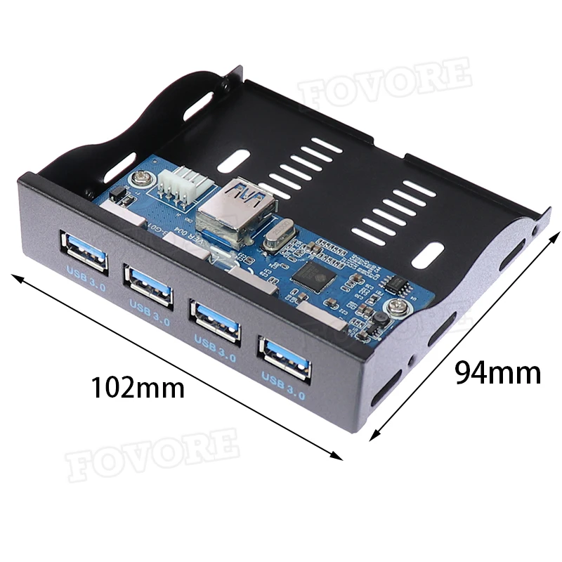 19 + 1 20Pin 4 порта USB 3 0 Передняя панель комбинированный кронштейн USB3.0 хаб адаптер для