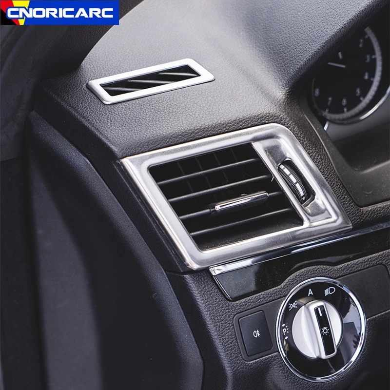 

Car Both Side Air Conditioning Outlet Frame Trim Decoration For Mercedes Benz E Class Coupe W207 C207 2009-2013 Accessories