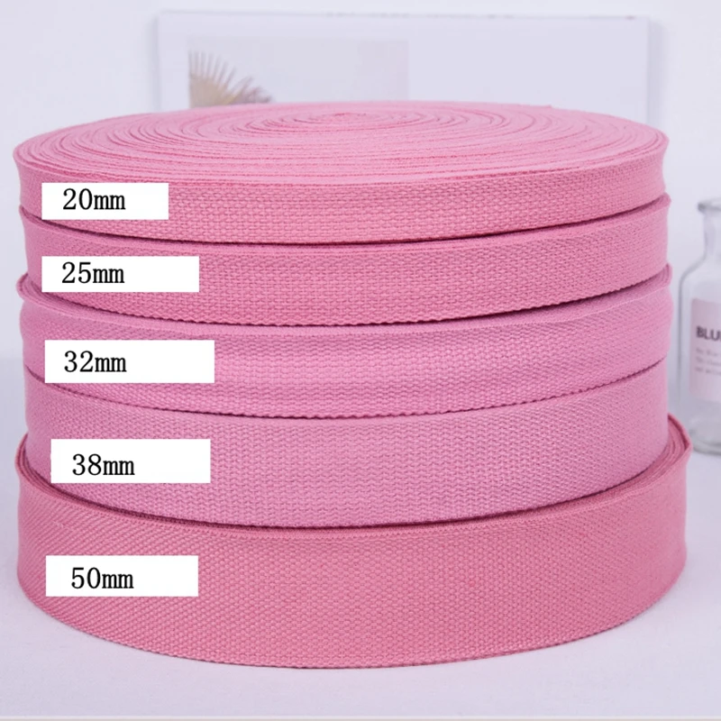 32 мм полиэстер хлопок полотно тесьма 1 5 толщиной ярдов лента для поделок сумка рюкзак ремень косой ленты