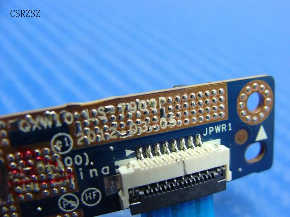 Оригинал для Dell заглушка разъема питания ноутбука Панель кнопки включения с