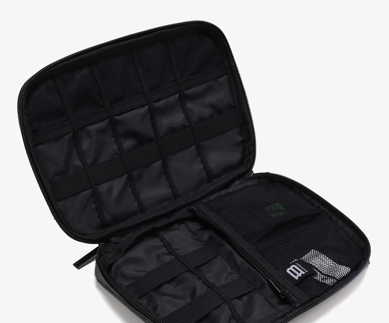 BAGSMART водонепроницаемый дорожный провод сумка электронные аксессуары сумка для iPhone наушники кабель для передачи данных SD карта USB