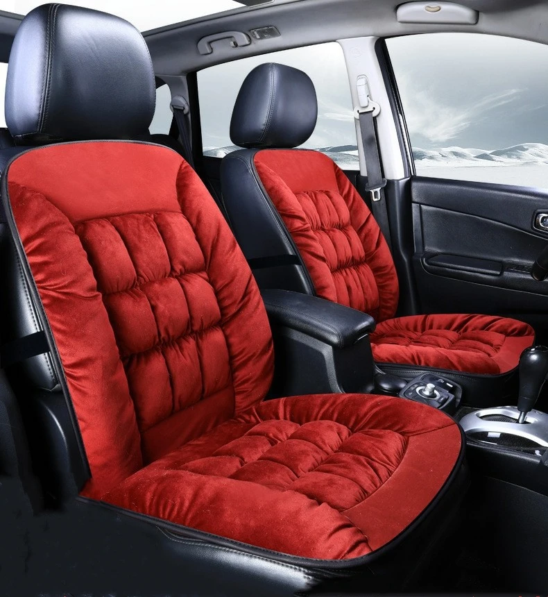 Car Seat Cover Winter Warm Cushion Anti-slip Universal Front Chair Breathable Pad for Vehicle Auto Protector | Автомобили и