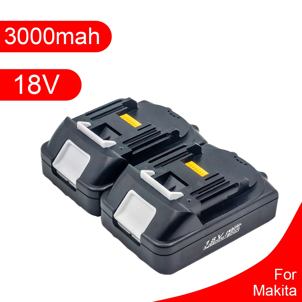

18 в 3000 мАч BL1830 литиевая аккумуляторная батарея для Makita Drill LXT400 194205-3 194309-1 BL1815 BL1840 BL1850 Li-Ion CE
