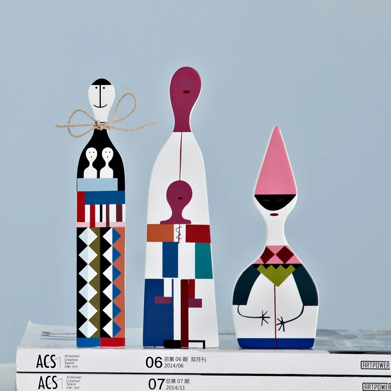 Абстрактная фигурка аксессуары для дома гостиная спальня деревянное