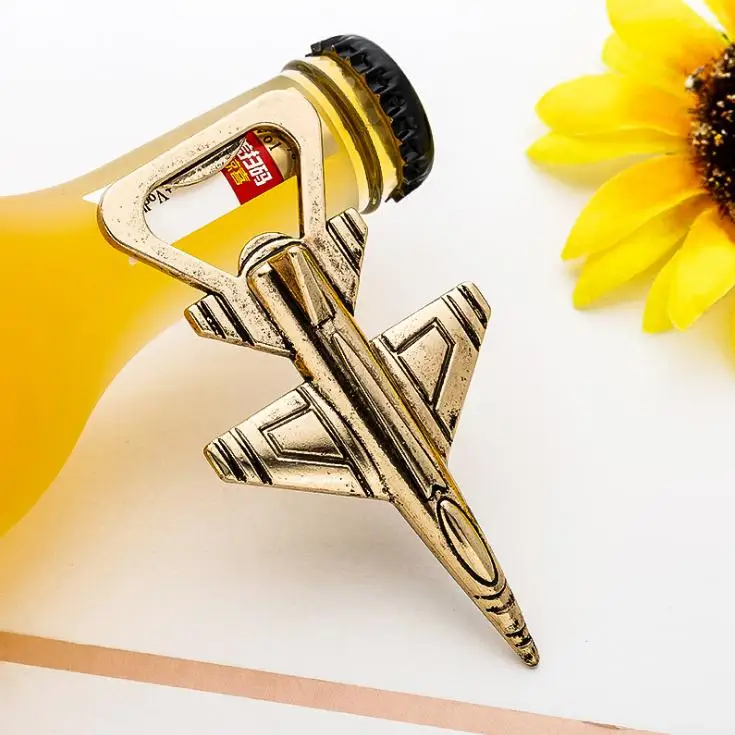 Позвольте приключению начать самолет открывалка для бутылок сувенир открывалки