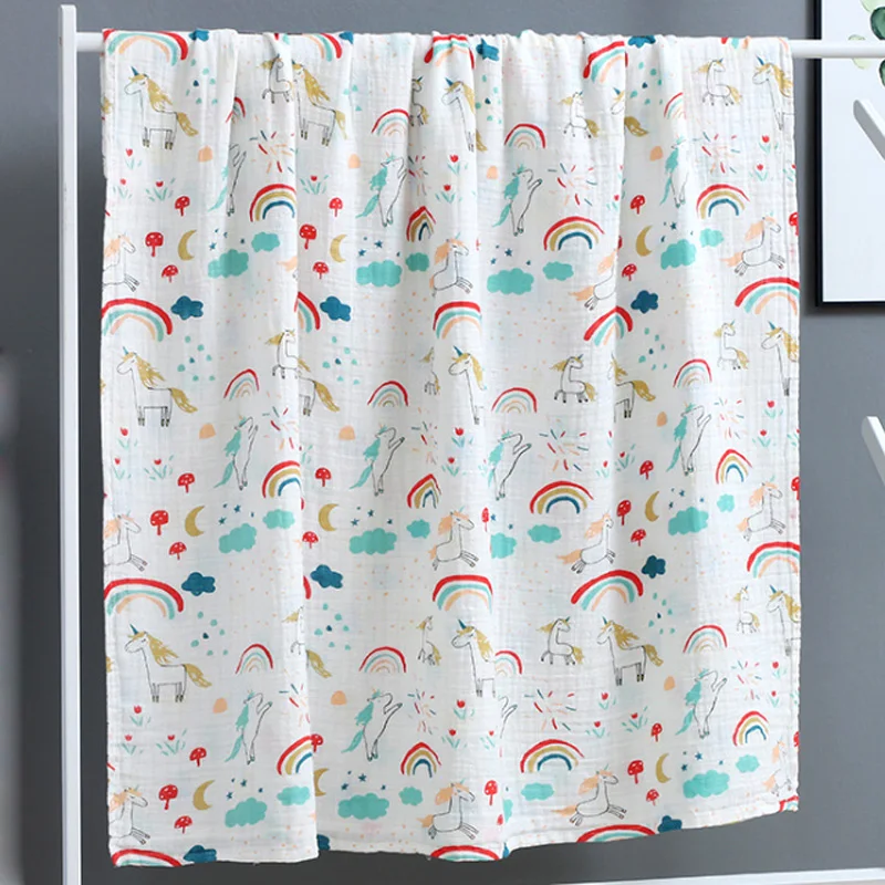 Детское одеяло муслиновая ткань обертка для новорожденного мальчика или девочки