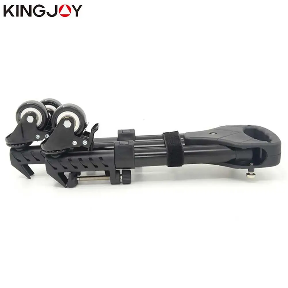 BEESCLOVER KINGJOY VX 600 Профессиональный Металлический трехколесные штатив Трипод с шкив