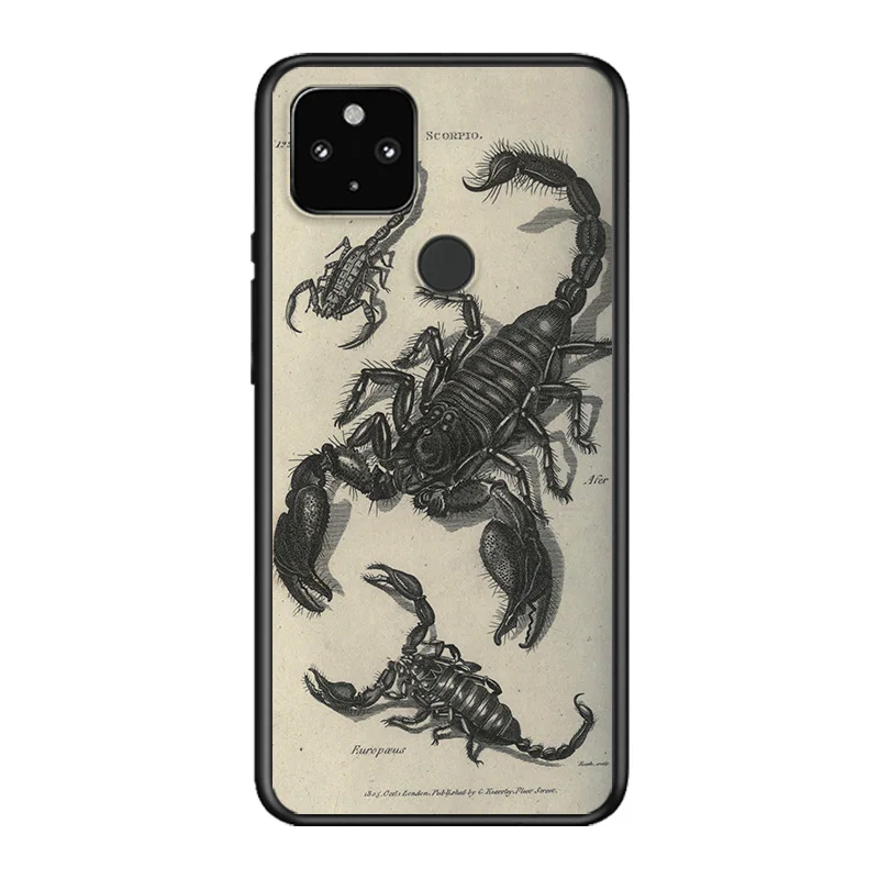 

Venom Animal Snake Scorpion Spider Soft TPU Silicone Black Cover For Google Pixel 5 4A 5G 4 XL Phone Case