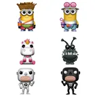 Экшн-фигурка героя мультфильма Disney гадкие минионы, единорог, пушистый, шпион, груу, виниловая, Коллекционная модель, игрушки для детей, рождественский подарок