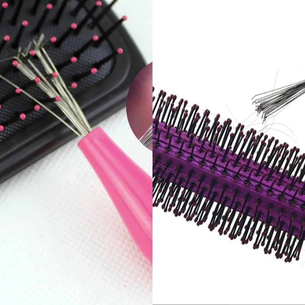 

Hair Brush Comb Embedded Tool Cleaner Cleaning Remover Plastic Handle