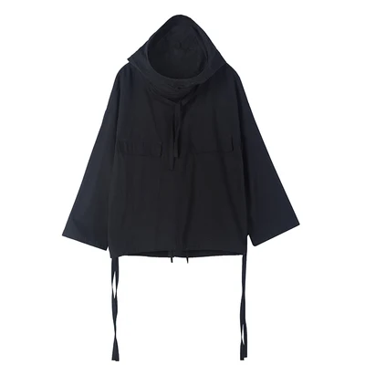 Женский свободный костюм с капюшоном и длинным рукавом осень 2020 | Женская одежда