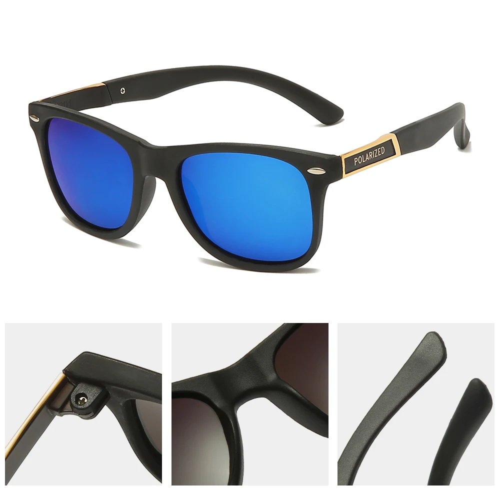 

Brand Design Polarized Sunglasses Classic Vintage Men Driving Sun Glasses UV400 Male Square Sunglass Shades Oculos de sol hombre