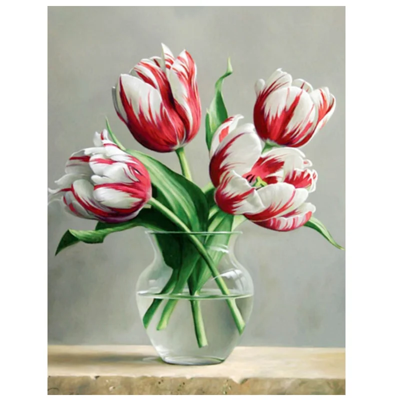 Алмазная живопись с цветами алмазная 5D Новое поступление вышивка крестиком