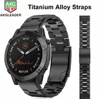 Ремешок из титанового сплава ДЛЯ Fenix 6X Watch Band 26 мм Fenix 5X PlusFenix 5 22 ммFenix 6XFenix 6X ProFenix 6