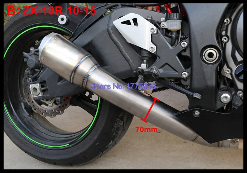 Глушитель выхлопной трубы из титанового сплава для мотоцикла ZX10R ZX-10R 10-20 |