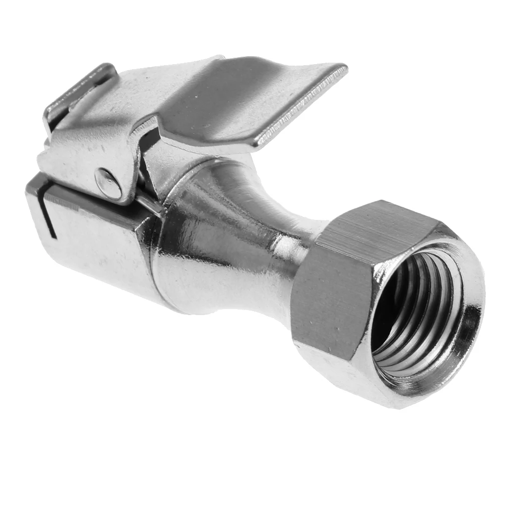 

Латунный Зажимной патрон для накачки шин 1/4 дюйма NPT Female Silver