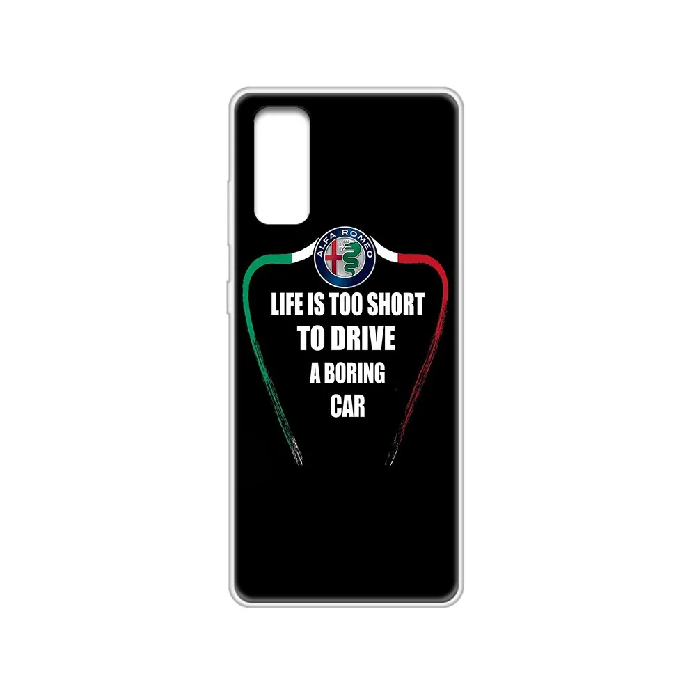 Alfa romeo giulietta итальянский Прозрачный чехол для SamSung Galaxy S 7 8 9 10 11 20 a 20e 50 51 70 71 Plus Edge Ultra