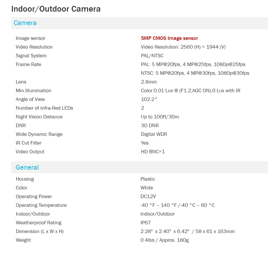 ANNKE 4X со сверхвысоким разрешением Ultra HD, 5MP камера TVI CCTV уличная Водонепроницаемая белая видеонаблюдения Системы EXIR Ночное видение по электронной почте, спровоцированное перемещением комплект