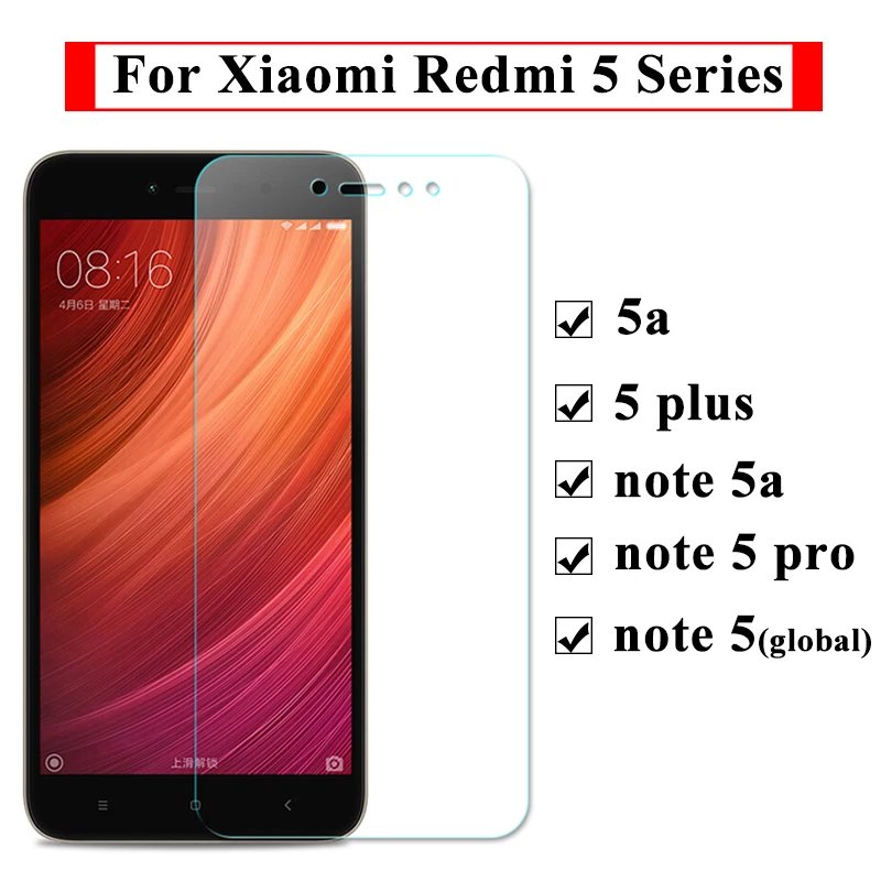 Защитное стекло для Xiaomi redmi Note 5 5a pro a redme note5 note5a a5 закаленное защитное экрана red mi |