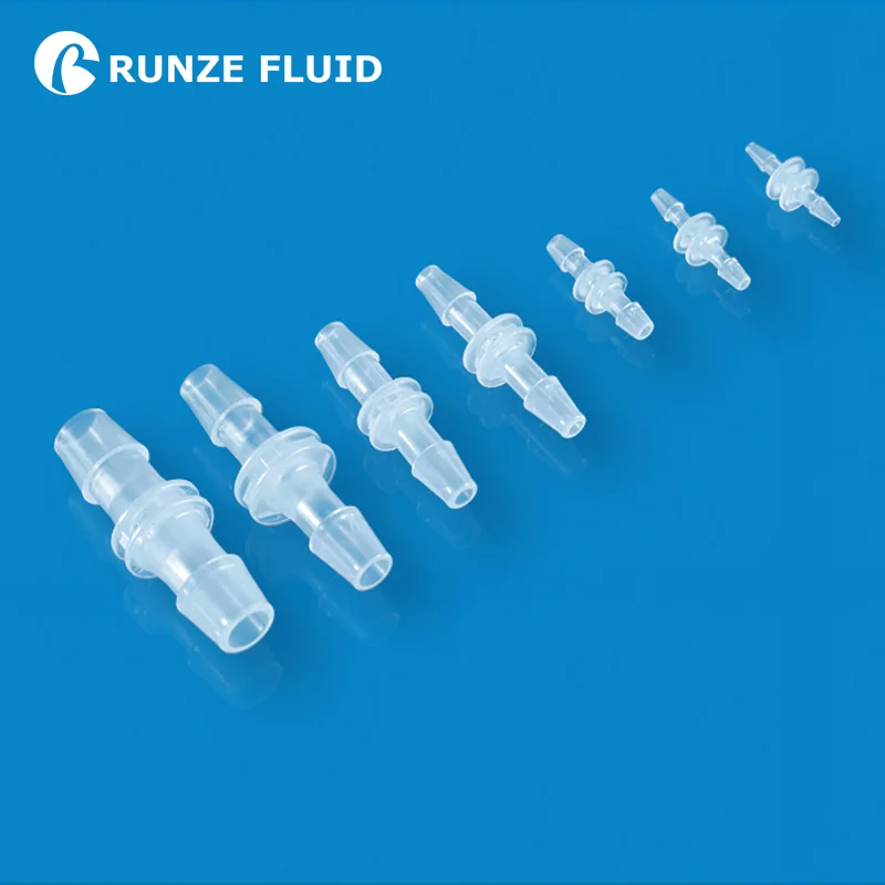 Пластиковый прямой Соединительный штуцер для шланга фитинги прозрачный