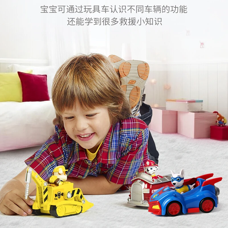 

Genuine Paw Patrol Vehicle Rescue Series Anime Apollo Tracker Everest Puppy Patrol Car Action Figure Paw Patrol Kid Birthday Set