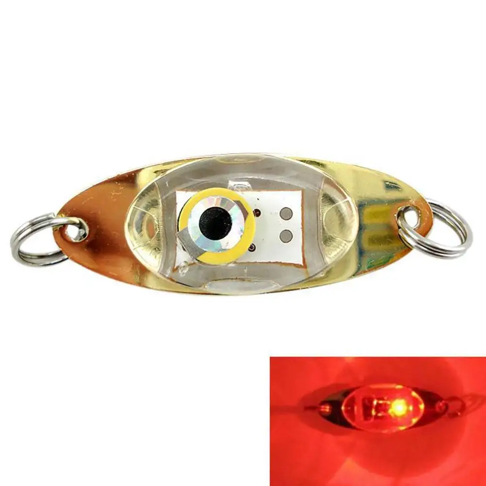 

Eye Shape Night Fishing Underwater Fish Lure LED Flashing Light Tackle Tool Ѭбалка