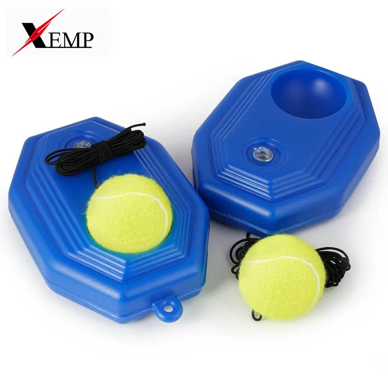 

Heavy Duty Tennis Training Tool Exercise Tennis Ball Sport Self-study Rebound Ball With Tennis Trainer Baseboard Sparring Device