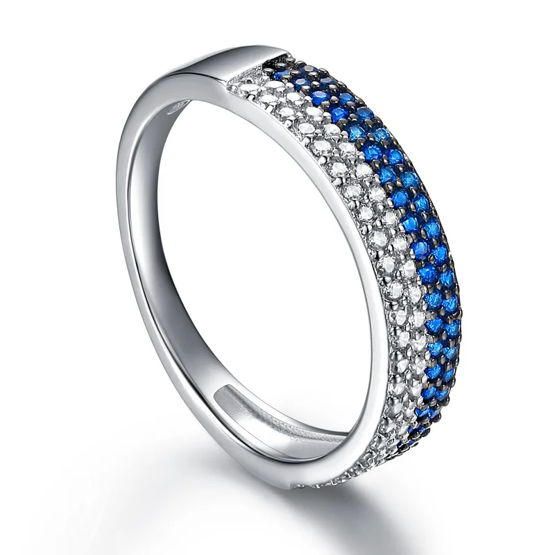 Женское кольцо из серебра 925 пробы, с фианитом от AliExpress WW