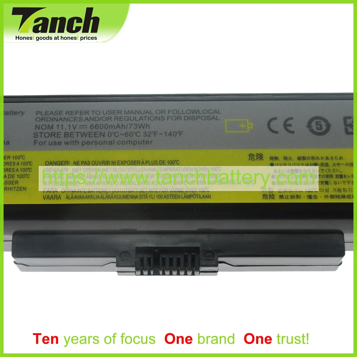 Аккумуляторы Tanch для ноутбуков LENOVO L11S6Y01 L11M6Y01 L11S6F01 L11L6R01 L11N6Y01 45N1042 L116Y01 45N1049 ASM 45N1048 11,1 В 9 ячеек