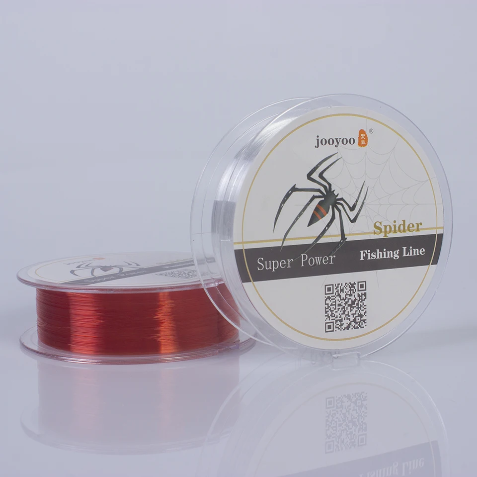 Нейлоновая фторуглеродная высокопрочная рыболовная леска 100 м однонитевая