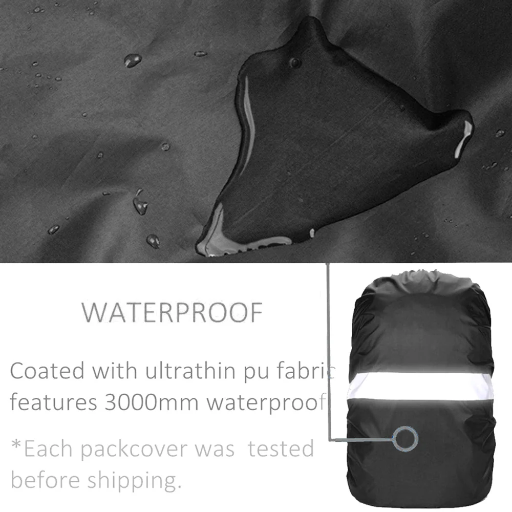 Водонепроницаемый рюкзак с защитой от дождя светоотражающий чехол пылезащитный