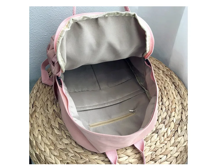 Ainvoev 2019 ulzzang модный рюкзак женский новый однотонный водонепроницаемый корейский