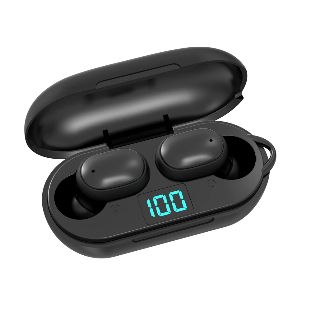 Беспроводные наушники TWS для Redmi вкладыши со светодиодным дисплеем Bluetooth V5.0